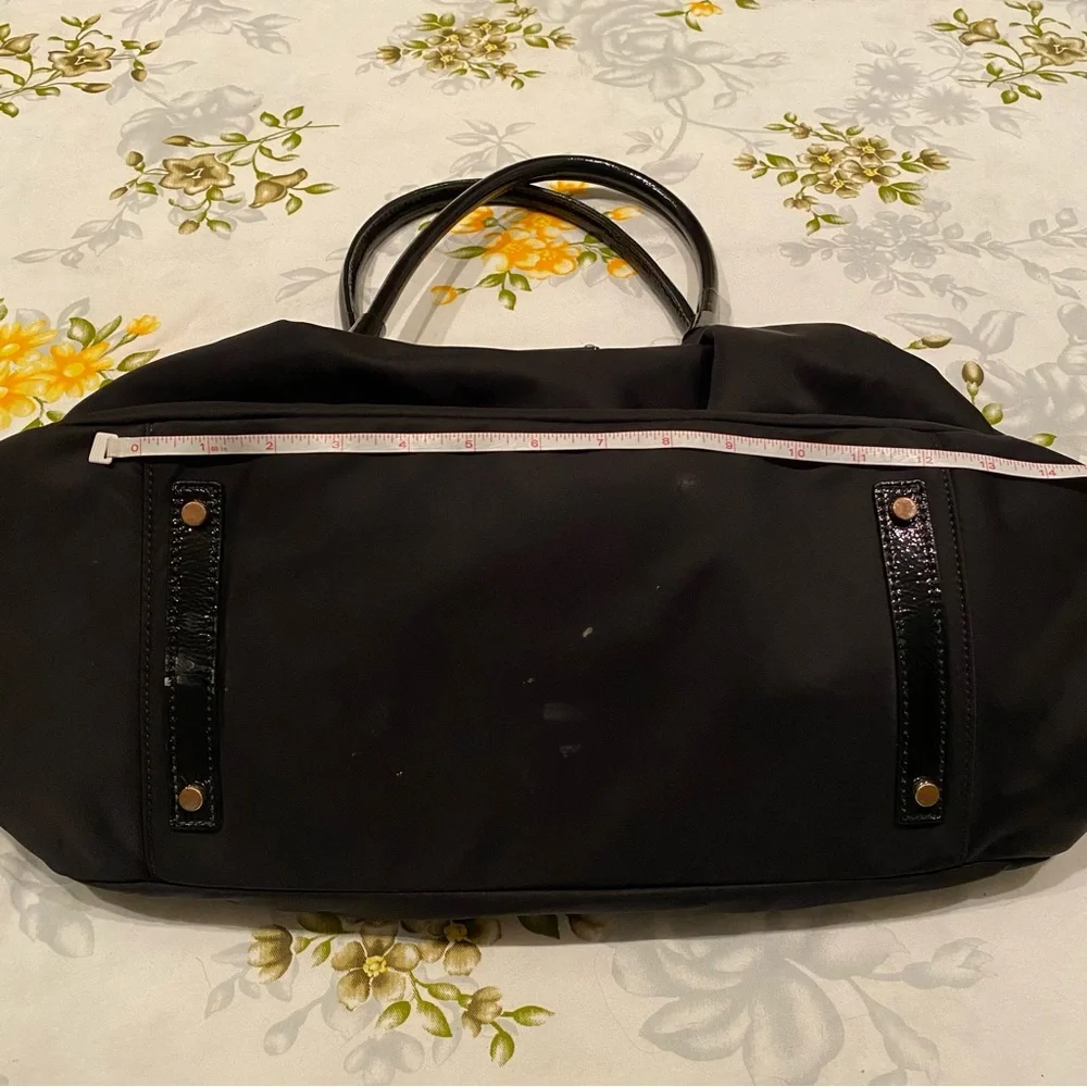 Kate Spade Black Stevie Diaper Bag